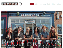 Tablet Screenshot of boomerangshair.co.uk